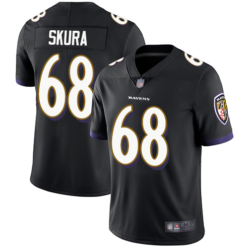 Baltimore Ravens Limited Black Men Matt Skura Alternate Jersey NFL Football #68 Vapor Untouchable
